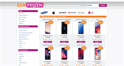 Desktop Screenshot of gsmprijzen.nl