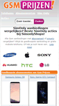 Mobile Screenshot of gsmprijzen.nl